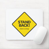 Achterkant (pap's koken) muismat (Met muis)