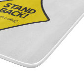 Achterkant (pap's koken) snijplank (Hoek)