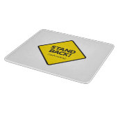 Achterkant (pap's koken) snijplank (Hoek)