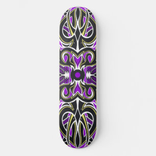 Achterkant Spoils Card (Paars) Persoonlijk Skateboard