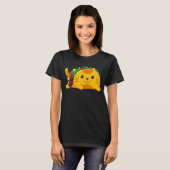 Achterkant tacocat is Taco Cinco de May T-shirt (Voorkant volledig)