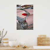 Achterkant van Cadillac Sedan de Ville Poster (Keuken)