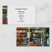 Achterkant van de geneesmiddelenwinkel - Platinum  Visitekaartje (Voorkant / Achterkant)