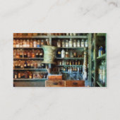 Achterkant van de geneesmiddelenwinkel - Platinum  Visitekaartje (Achterkant)