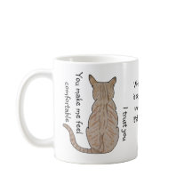 Achterkant van de kat