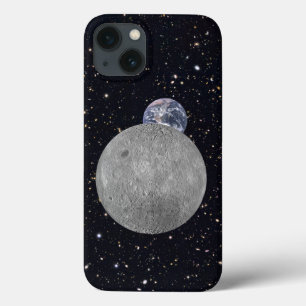 Achterkant van de Maan Aarde Sterrenhemel Case-Mate iPhone Case