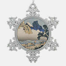 Achterkant van Fuji-berg vanaf Minobu-rivier Hokus