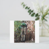 Achterkant van Okapi Briefkaart (Staand voorkant)