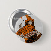 Achterkant van Weasleys kaart Ronde Button 5,7 Cm (Voorkant /achterkant)