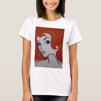 Achterkant verf Pippi T-shirt