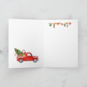 achterkleinzoon Snow Wereldbol Snowman Christmas Feestdagen Kaart (Binnen)