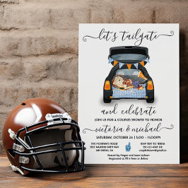 Achterklep Auto Voetbalspel BBQ Bier Koppel Bruilo Kaart