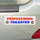ACHTERKLEP bumper sticker (Op auto)