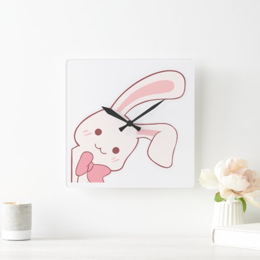 achterklok vierkante klok (Huis)