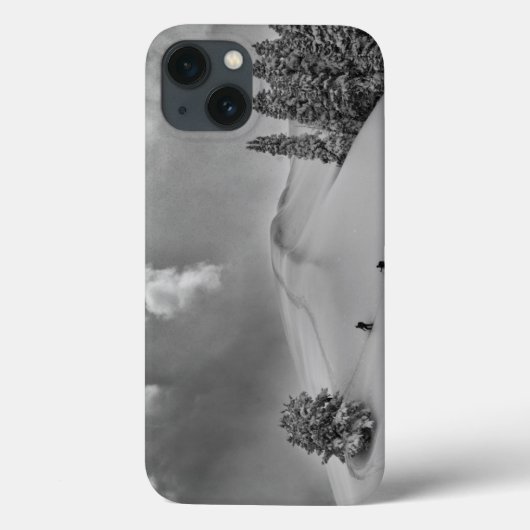 Achterlandskisklimmers in vers poeder Case-Mate iPhone case (Achterkant)