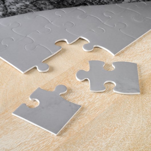 Achterlandskisklimmers in vers poeder legpuzzel (Zijkant)