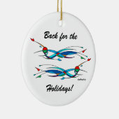 Achterlijnversiering Keramisch Ornament (Rechts)