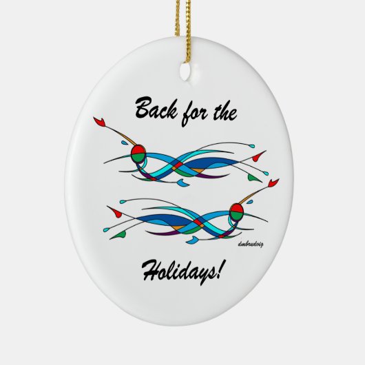 Achterlijnversiering Keramisch Ornament (Rechts)