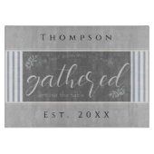 Achternaam Achternaam Achternaam Jaar EST Snijplank (Voorkant)