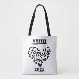 [Achternaam] Familiereünie – [Jaar] Tote Bag