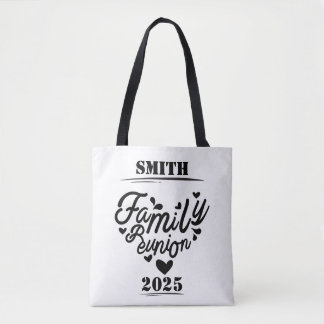 [Achternaam] Familiereünie – [Jaar] Tote Bag