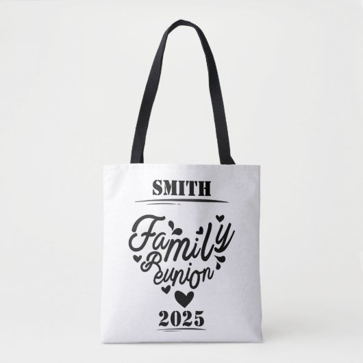 [Achternaam] Familiereünie – [Jaar] Tote Bag (Voorkant)