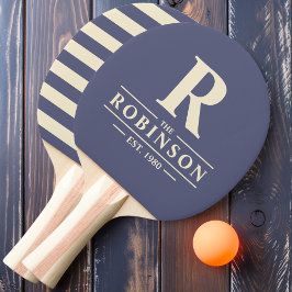 Achternaam & Initiaal Polo Lavender Breeze Tafeltennisbatje