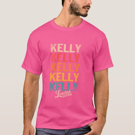 Achternaam Kelly -  Kelly Limited Edition T-shirt (Voorkant)