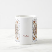 Achternaam Lion Griffin Shield Koffiemok (Center)