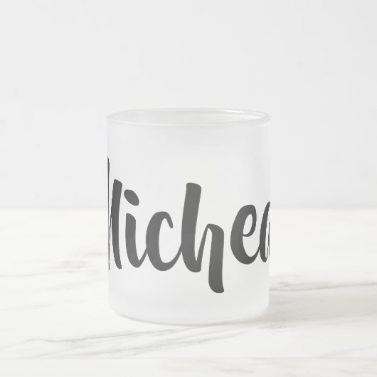 Achternaam Matglas Koffiemok (Center)