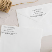 Achternaam Retouradres Zelfinkkend stempel