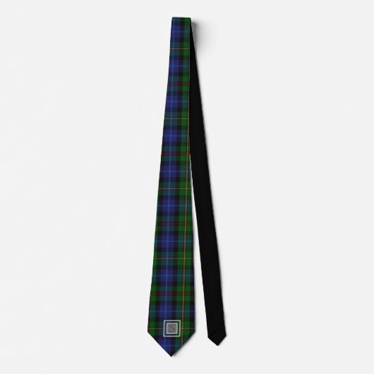 Achternaam SMITH TARTAN Monogram Letter S Cadeaus Stropdas (Voorkant)