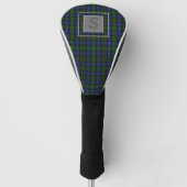 Achternaam SMITH TARTAN Monogram Letter S Gifts Golfheadcover (Voorkant)