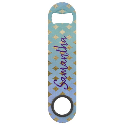 Achternaam Speed Flessenopener (Voorkant)