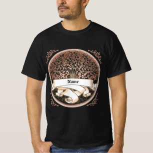 Achternaam stamboom t-shirt