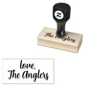 Achternaam stempel (Gestempeld)