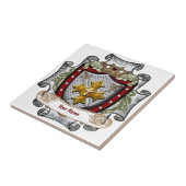 Achternaam van Victory Shield Tegeltje (Zijkant)