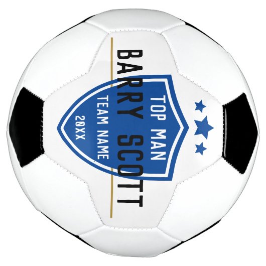 Achternaam van voetzoeker voetbal (Gedraaid)