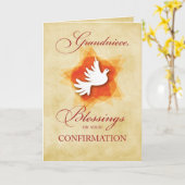 Achternicht, de Zegen van de Gelukwensen van de Kaart (Gele Bloem)