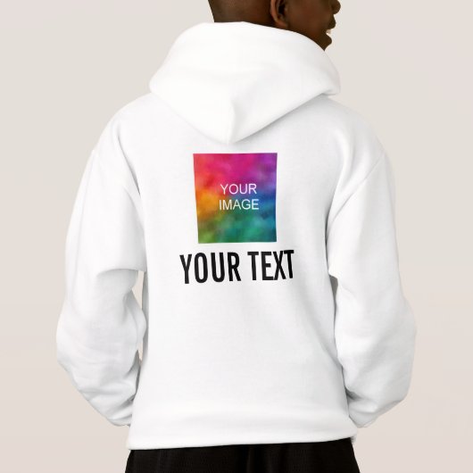 Achterontwerp Kleding klep Klepvat Kinder boeien (Achterkant)
