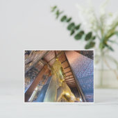 achterover leunend boeddha bangkok briefkaart (Staand voorkant)