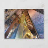 achterover leunend boeddha bangkok briefkaart (Voorkant)