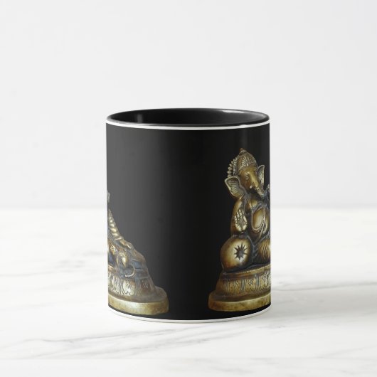 Achterover leunend Ganesha Mok (Midden)