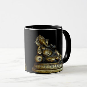 Achterover leunend Ganesha Mok