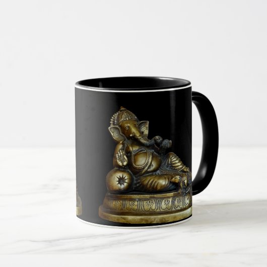 Achterover leunend Ganesha Mok (Voorkant rechts)