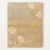 Achteroverliggend portret van vrouw planner (Achterkant)