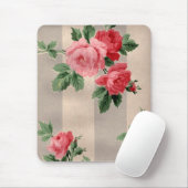  achterpapier voor Roos met kool - Mousepad Muismat (Met muis)
