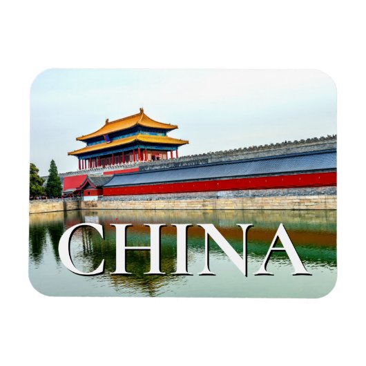 Achterpoort | Hemelse Zuiverheid, Beijing Magneet (Horizontaal)