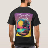 Achterprint Tsirt T-shirt (Achterkant)