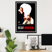 Achterruit Alternatieve film Poster (Thuiskantoor)